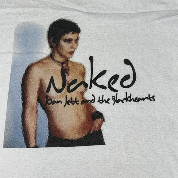 Joan Jett And The Blackhearts Naked Album Cover T-Shirt - Picture 7 of 10